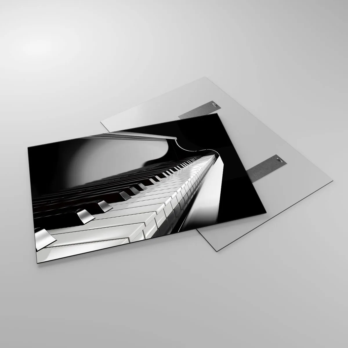 Tablou pe sticlă - Armonia formelor și a culorilor - 100x70 cm