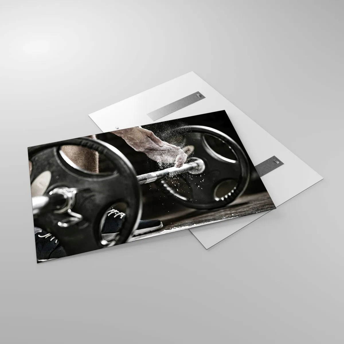 Glass picture - Challenge Accepted! - 120x80 cm