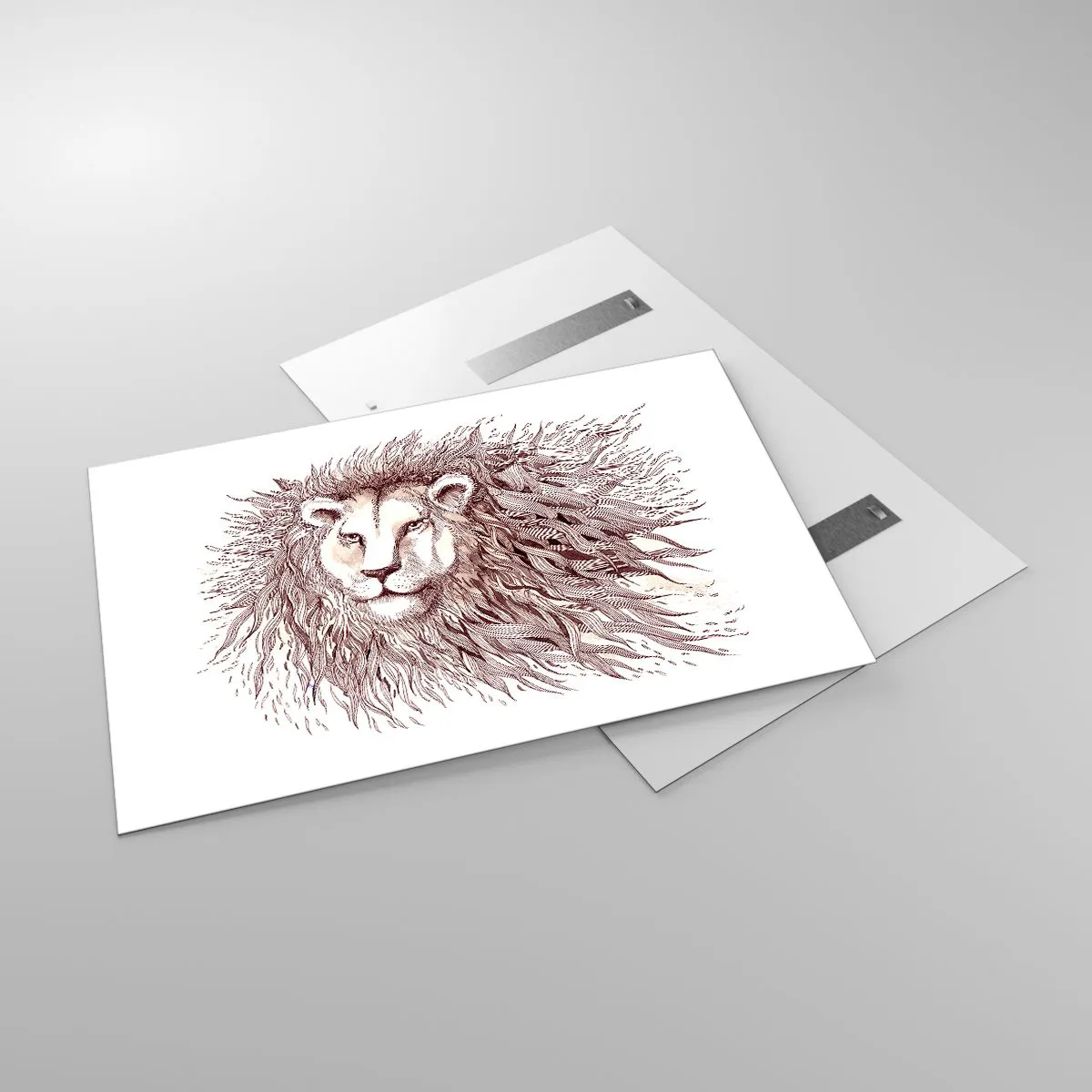 Tablou pe sticlă - Împăratul flamboaiant - 120x80 cm