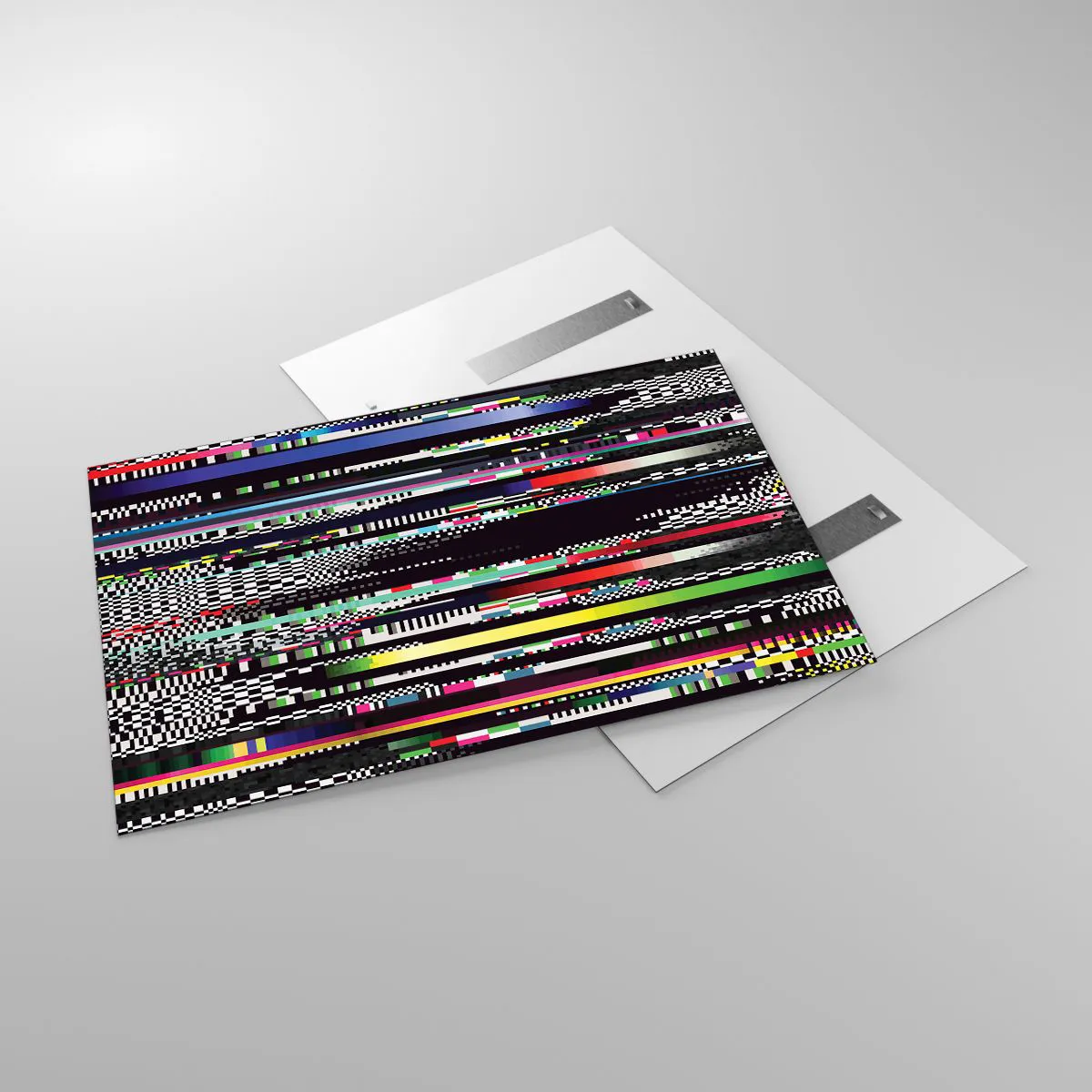 Tablou pe sticlă - Imaginea controlată a realității - 120x80 cm