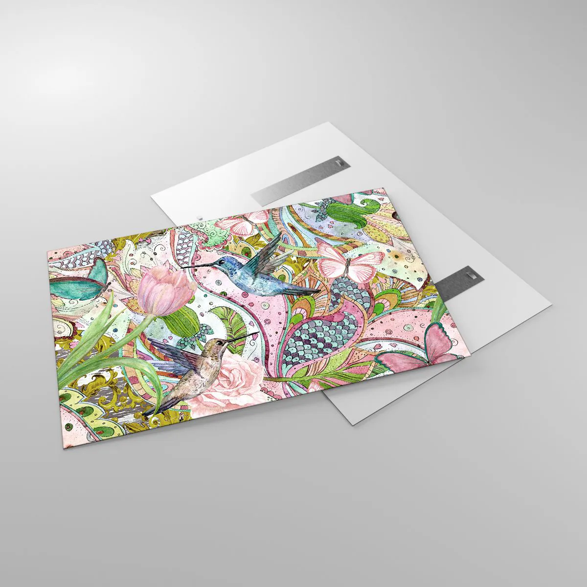 Obraz na skle - Zamotané do lián - 120x80 cm