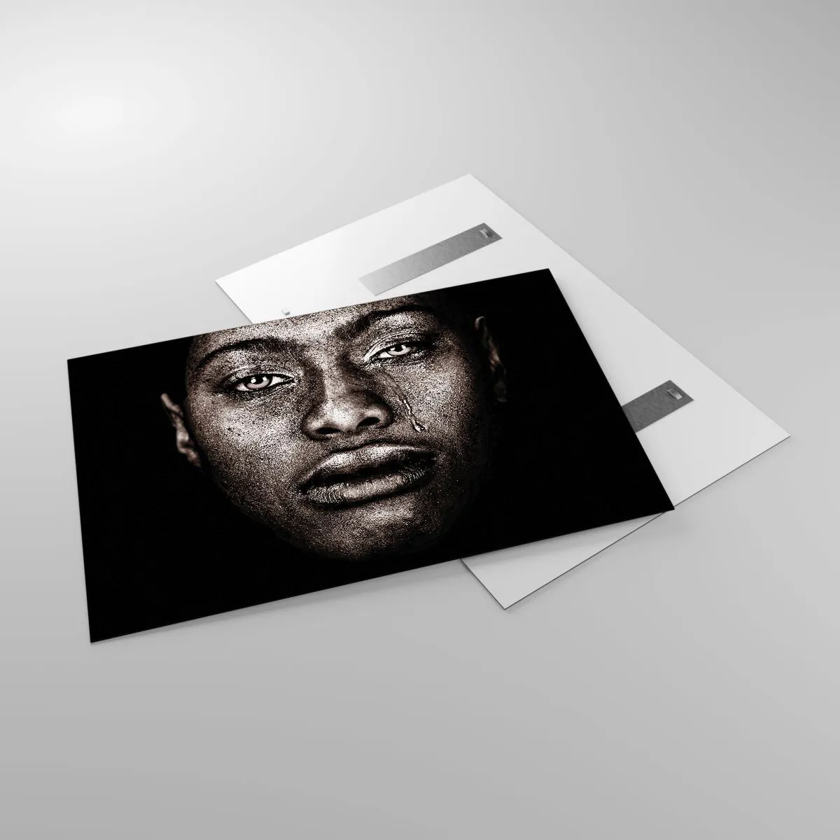 Üveg kép - Egy könnycsepp - 120x80 cm