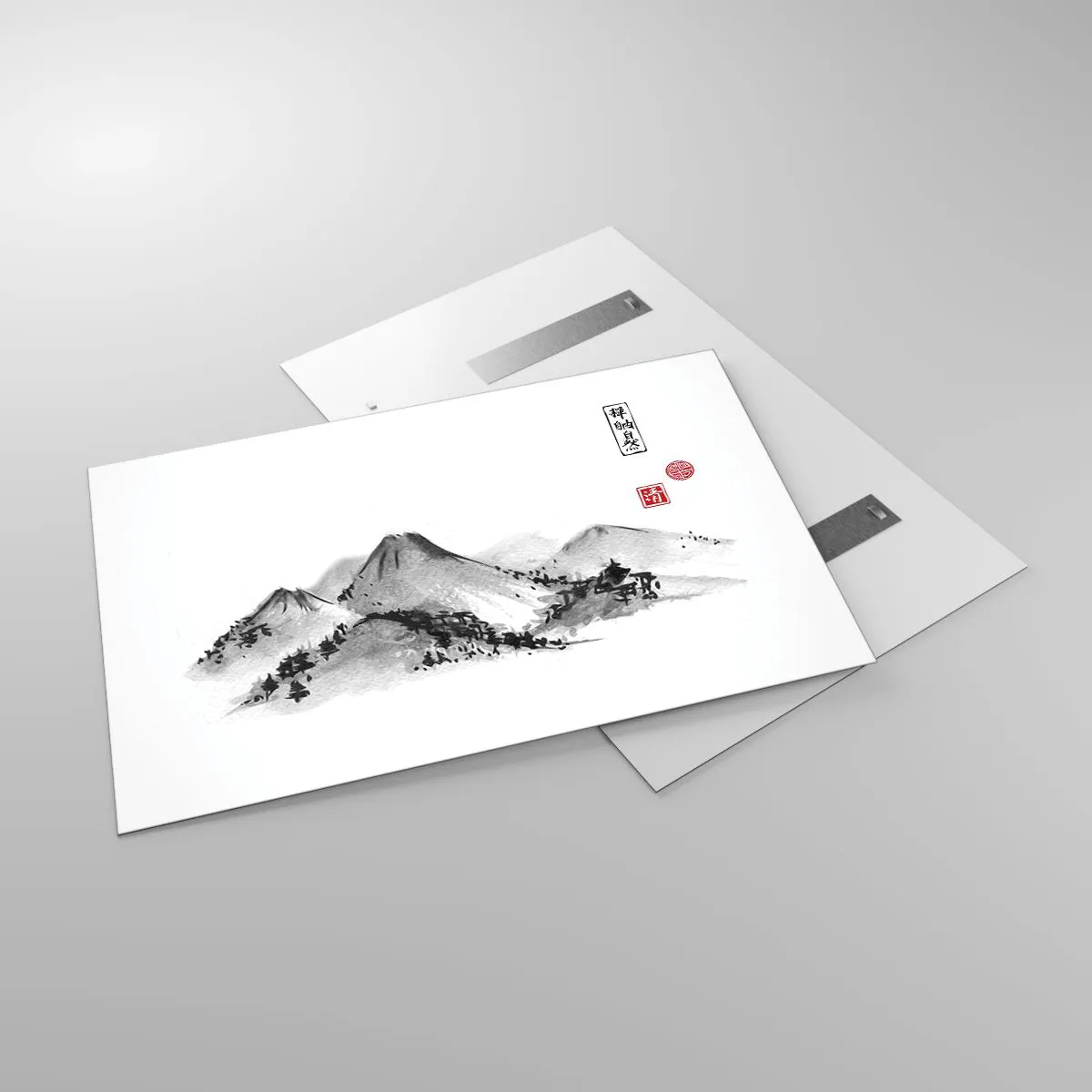 Glass picture - Further and Further - 120x80 cm