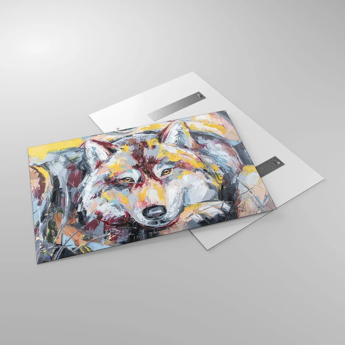 Obraz na skle - Klid mezi blízkými - 120x80 cm