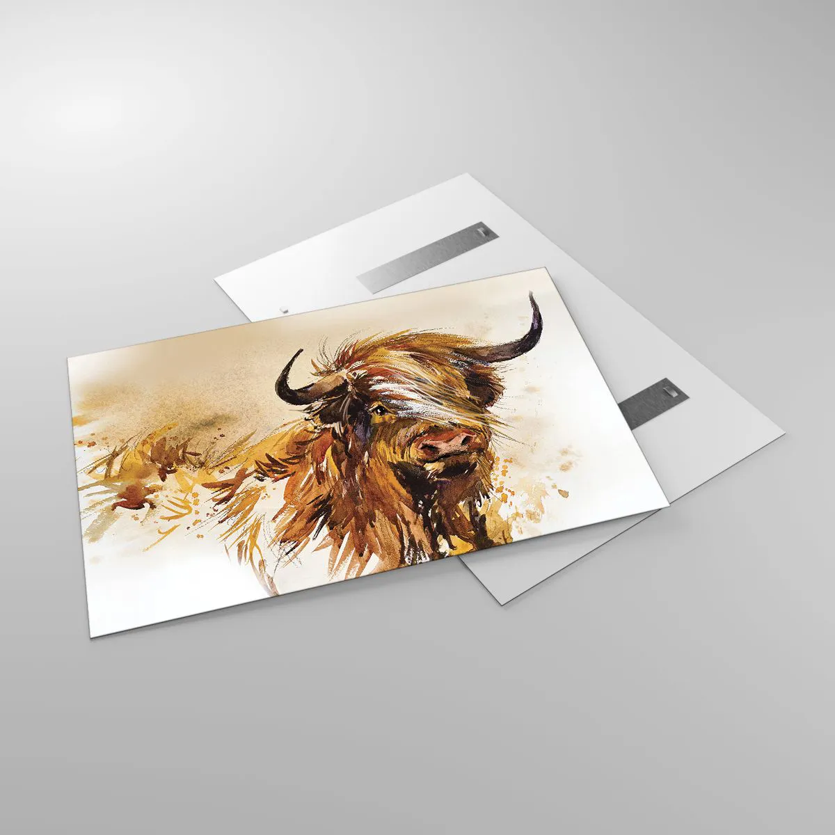 Üveg kép - A vadász büszkesége - 120x80 cm