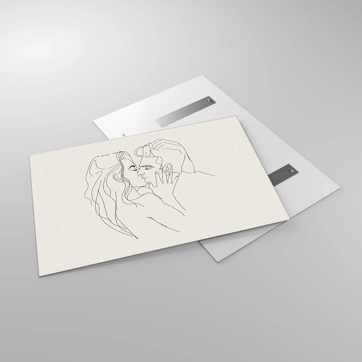 Obraz na skle - Zamotaní citom - 120x80 cm