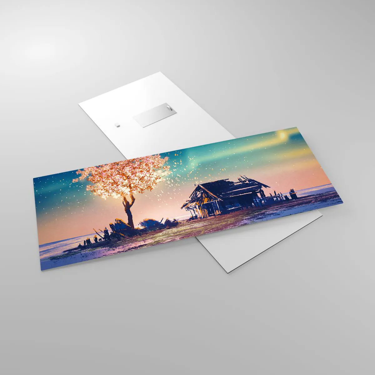 Obraz na skle - Príroda neskončí - 100x40 cm