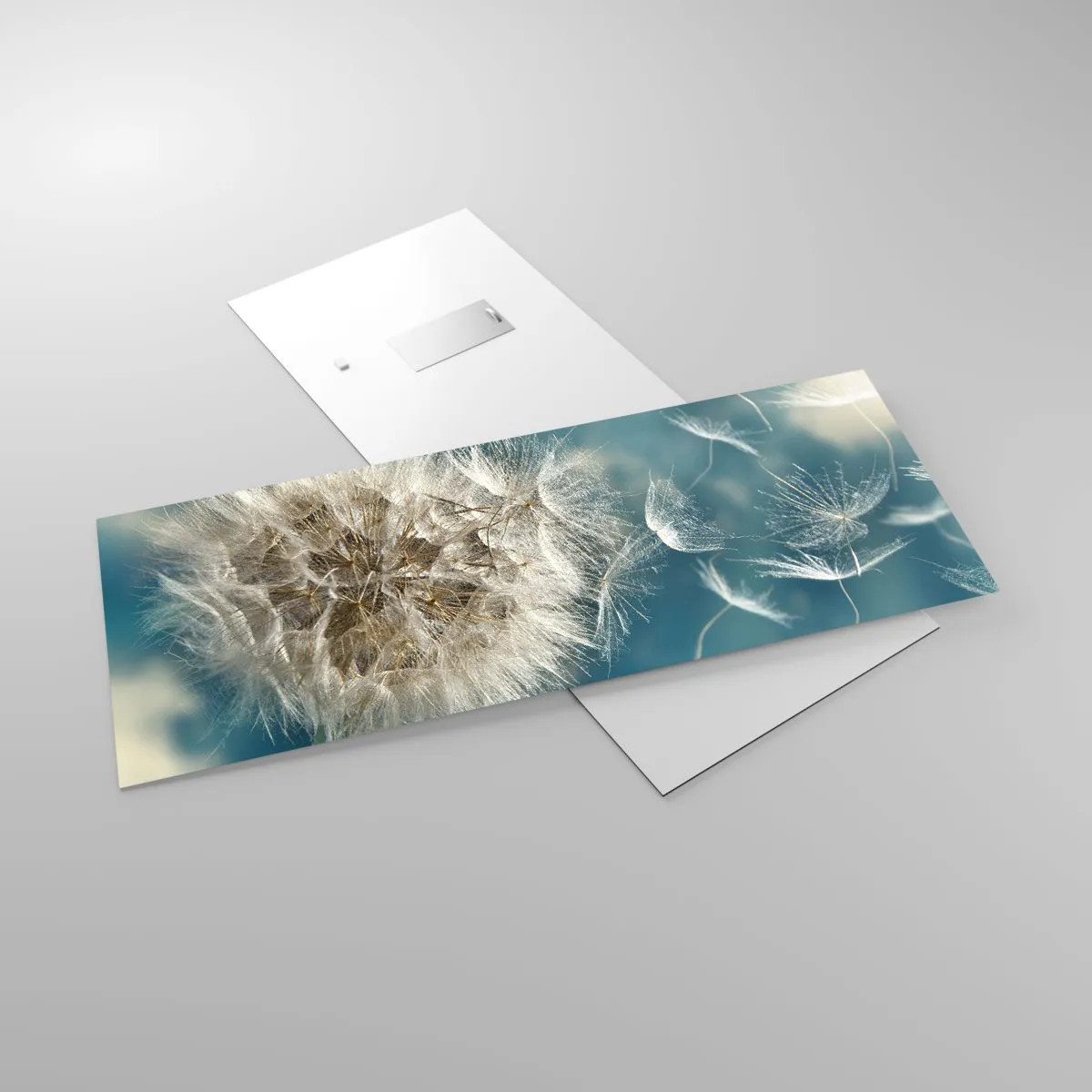 Quadro em vidro - Respiração de um anjo - 100x40 cm