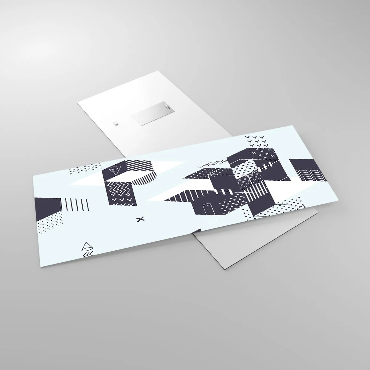 Glasbild - Bild auf glas - In der Seele eines Mathematikers - 100x40 cm