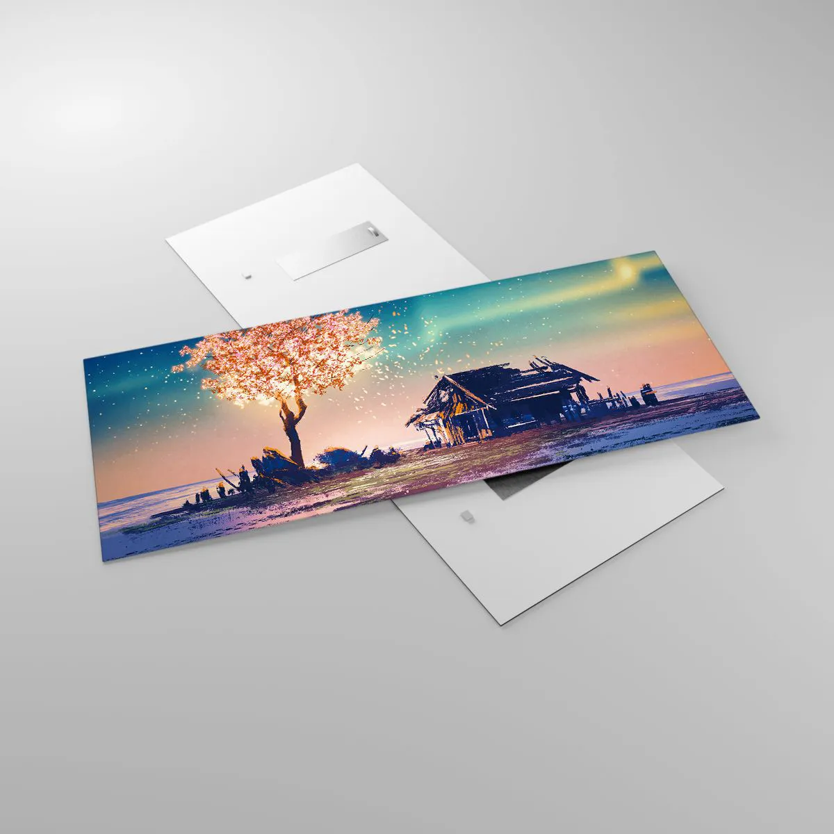 Üveg kép - A természet nem múlik el - 120x50 cm