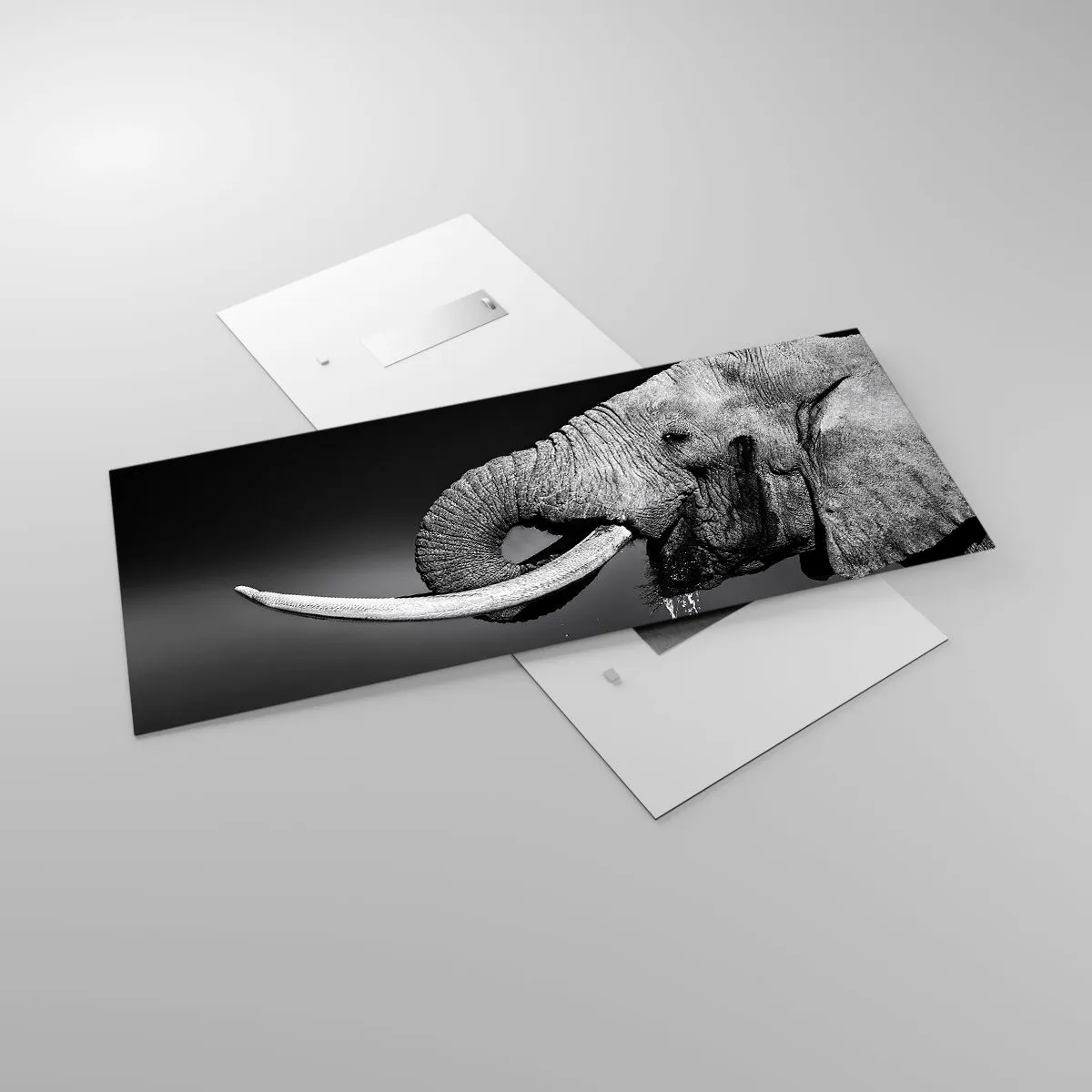 Obraz na skle - Áno, teraz je to dobré - 120x50 cm