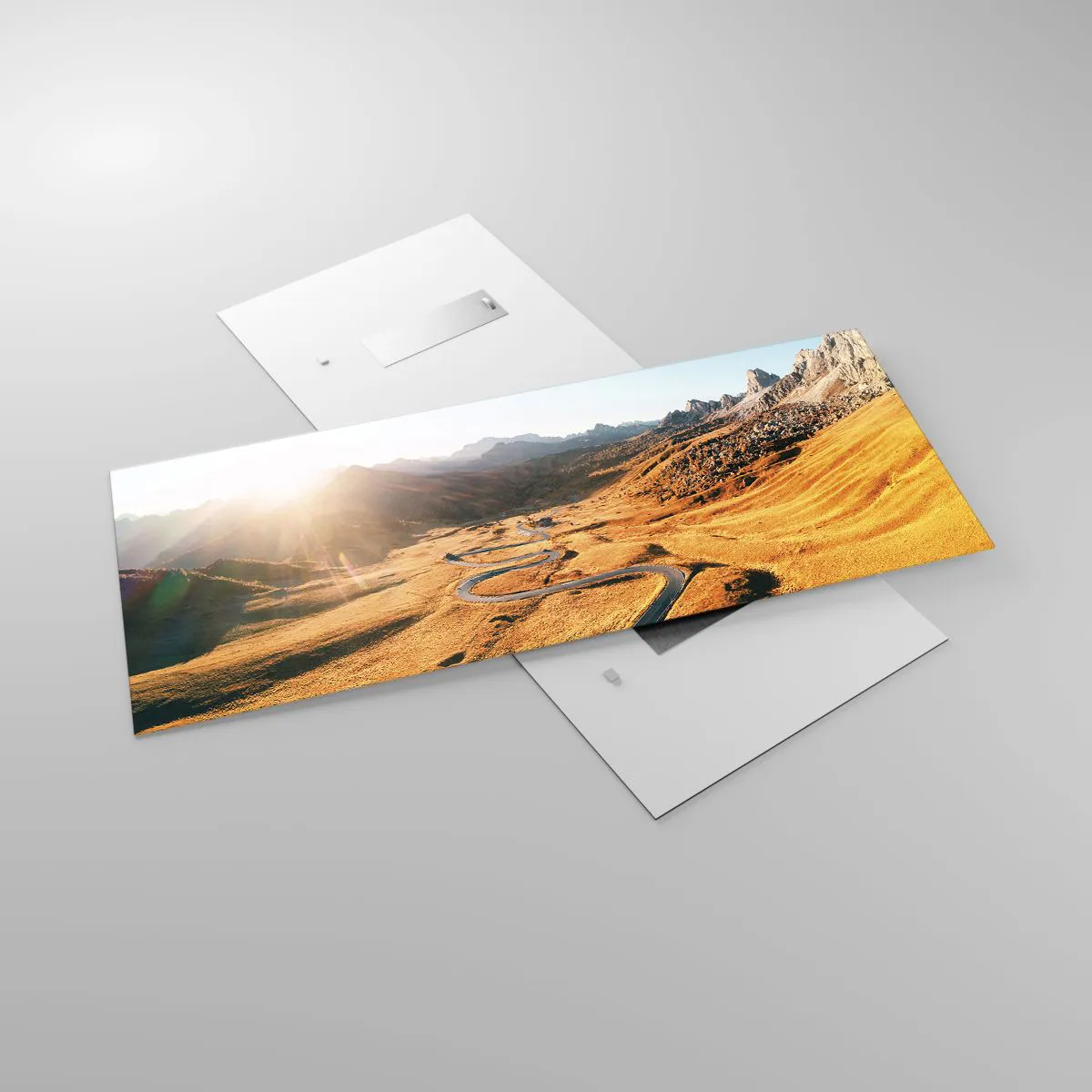 Üveg kép - Egy arany völgyben - 120x50 cm