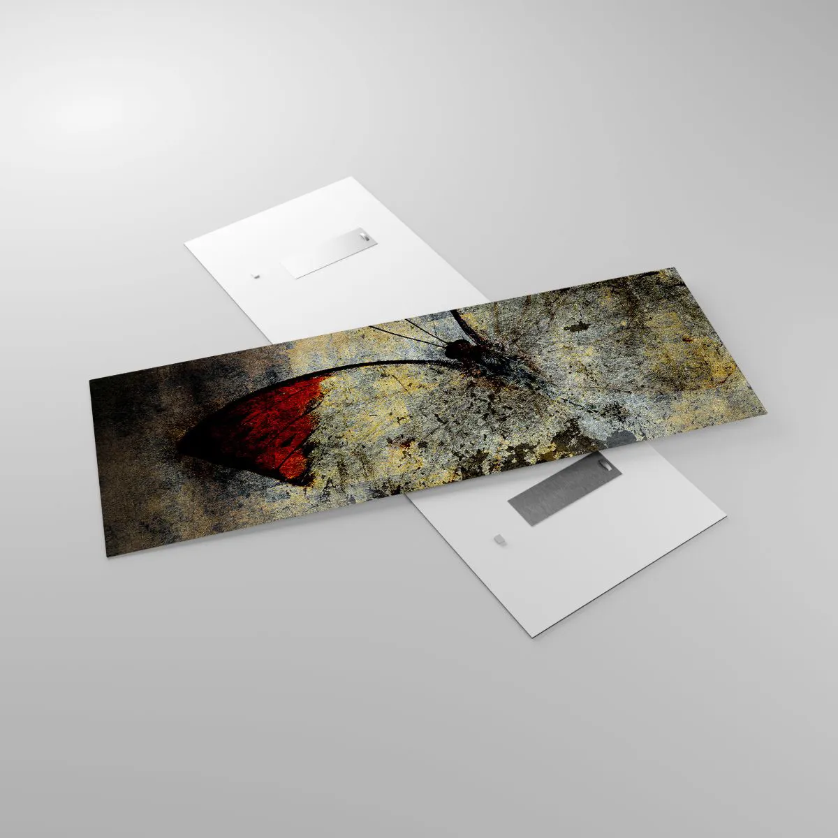 Tablou pe sticlă - Privește înainte să dispar - 140x50 cm