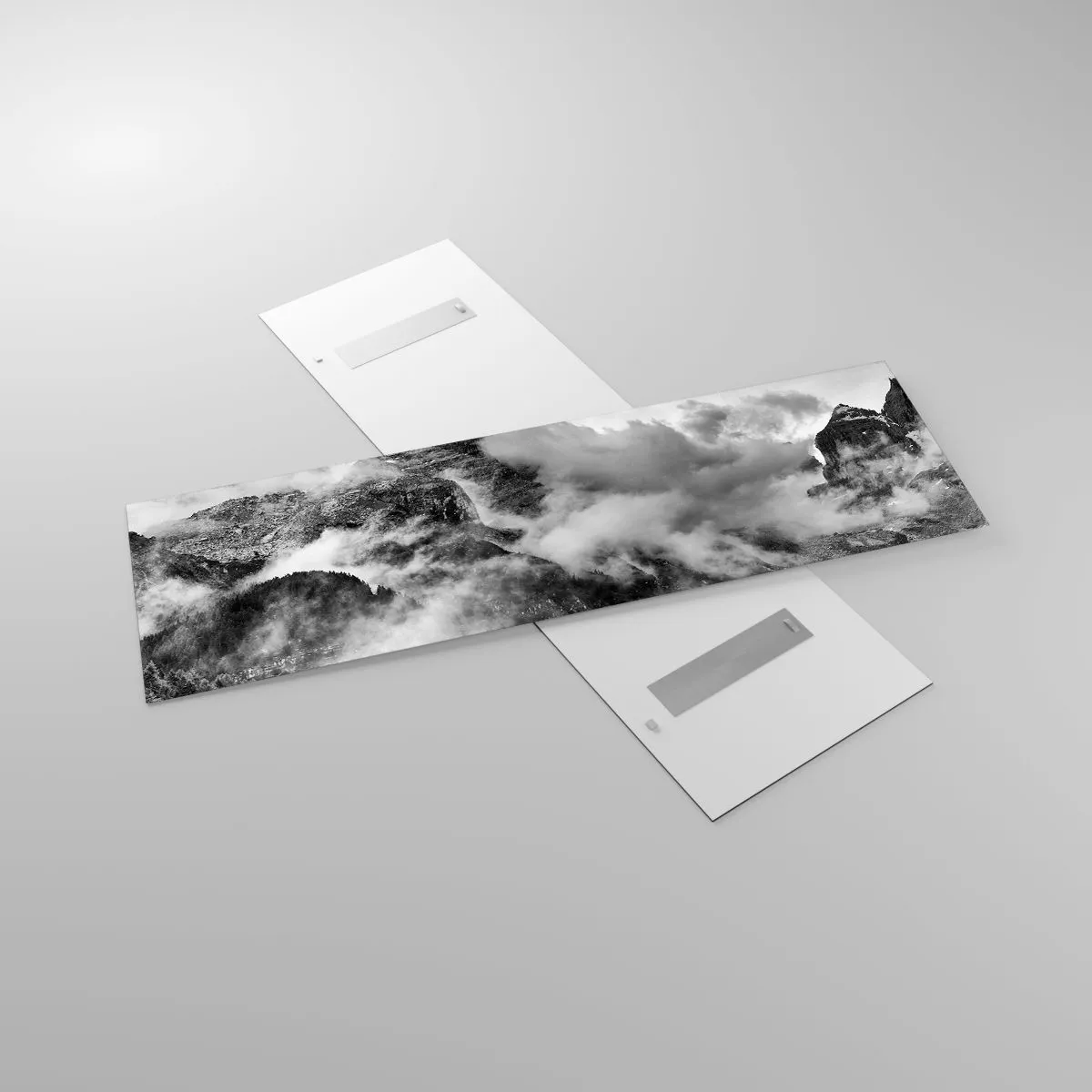 Schilderen op glas - Mooi en wreed - 160x50 cm