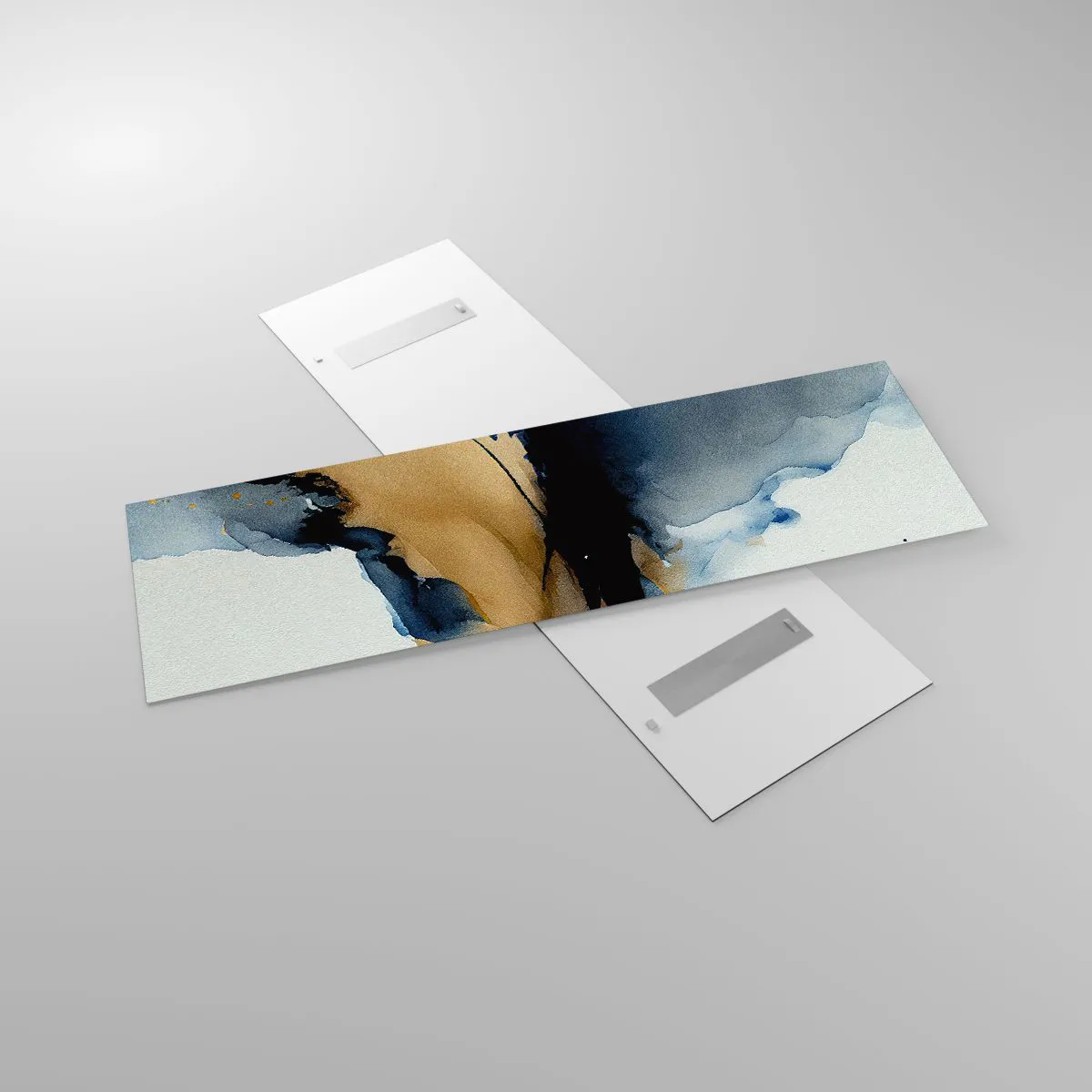 Obraz na skle - Za závojom - 160x50 cm