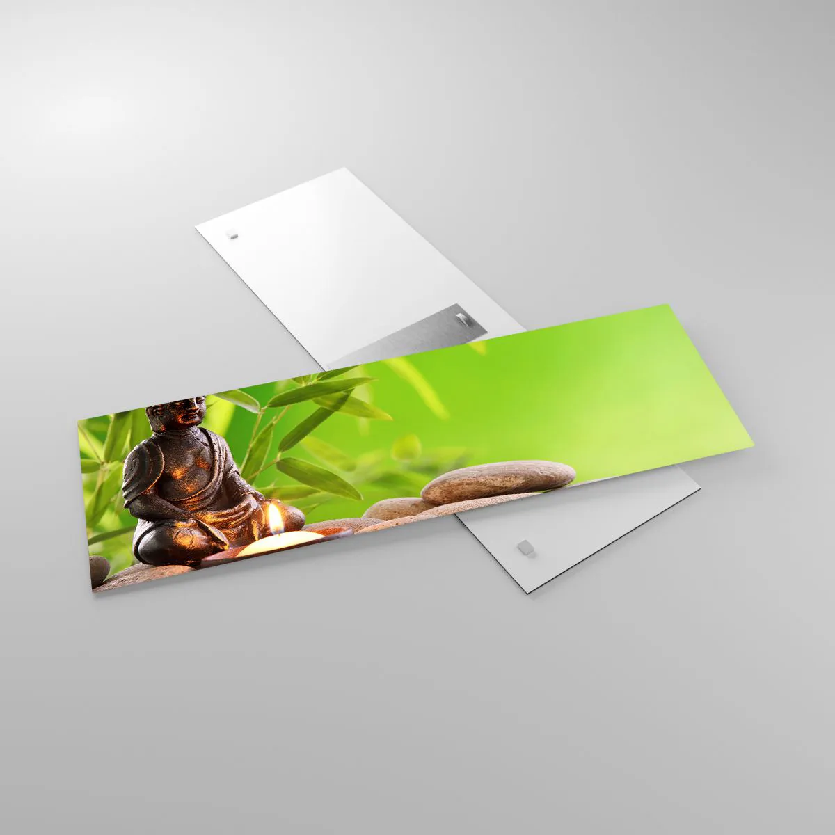 Quadro su vetro - La vita è bella - 90x30 cm