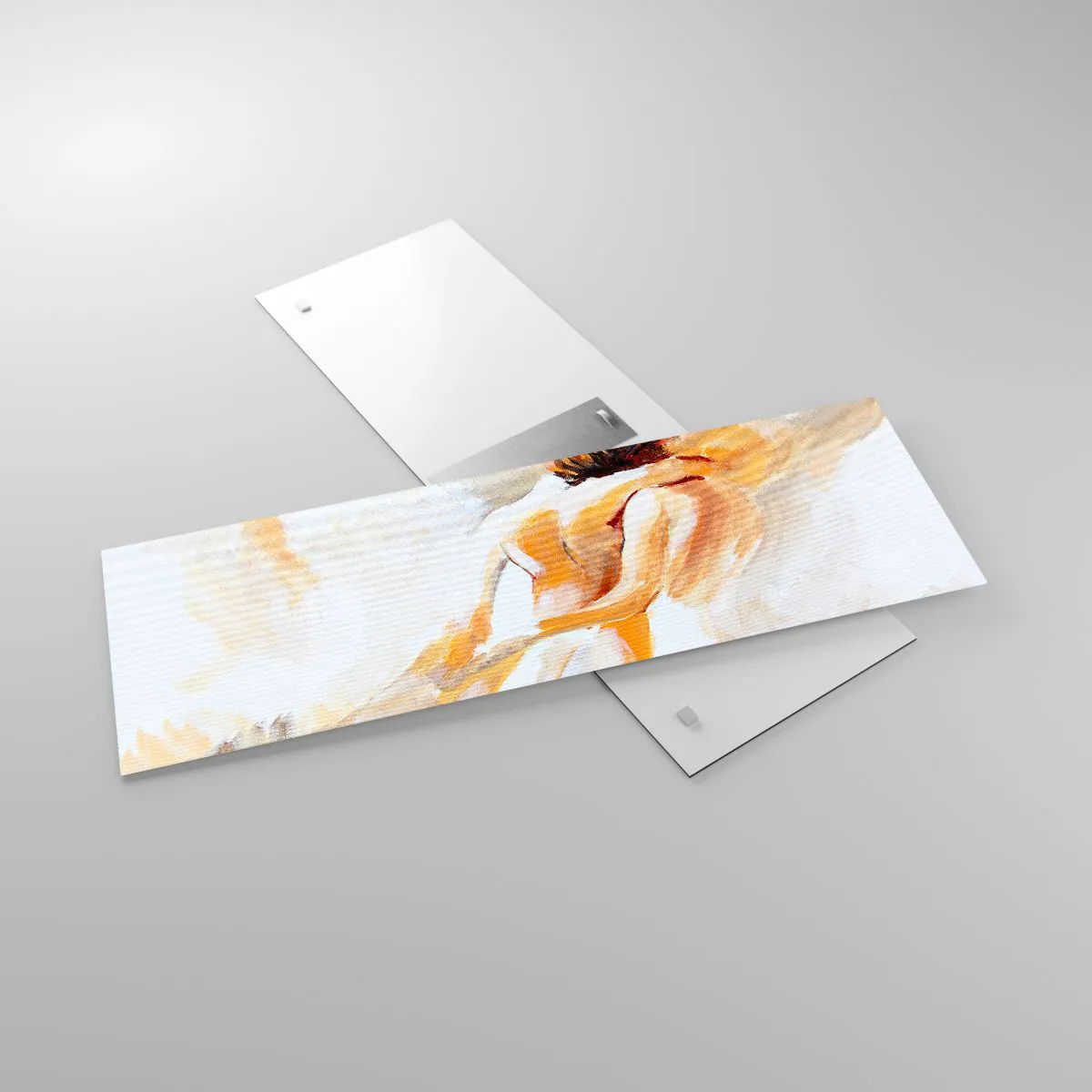 Glass picture - Heavenly Embrace - 90x30 cm