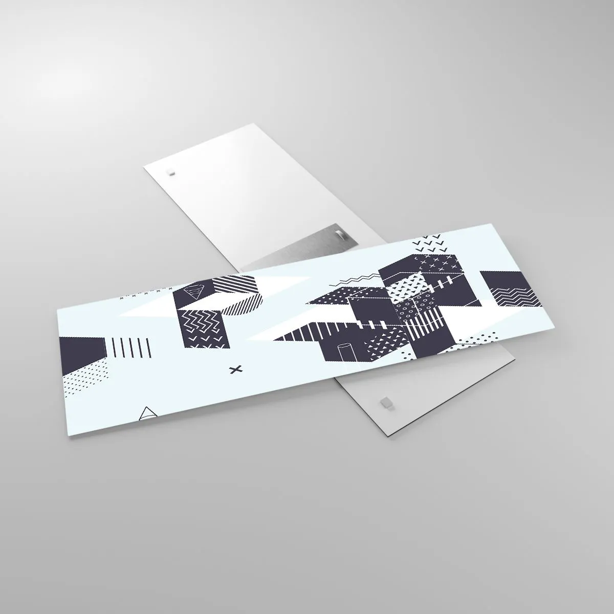 Obraz na szkle - W duszy matematyka - 90x30 cm