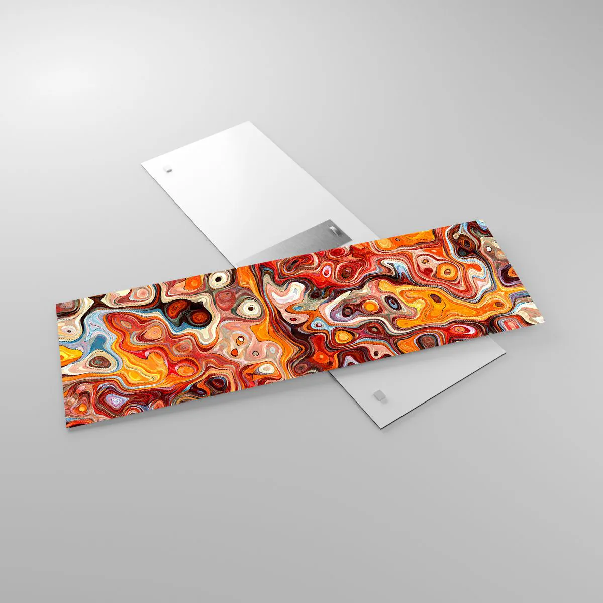 Impression sur verre - Image sur verre - Si les noix fondaient dans du miel - 90x30 cm