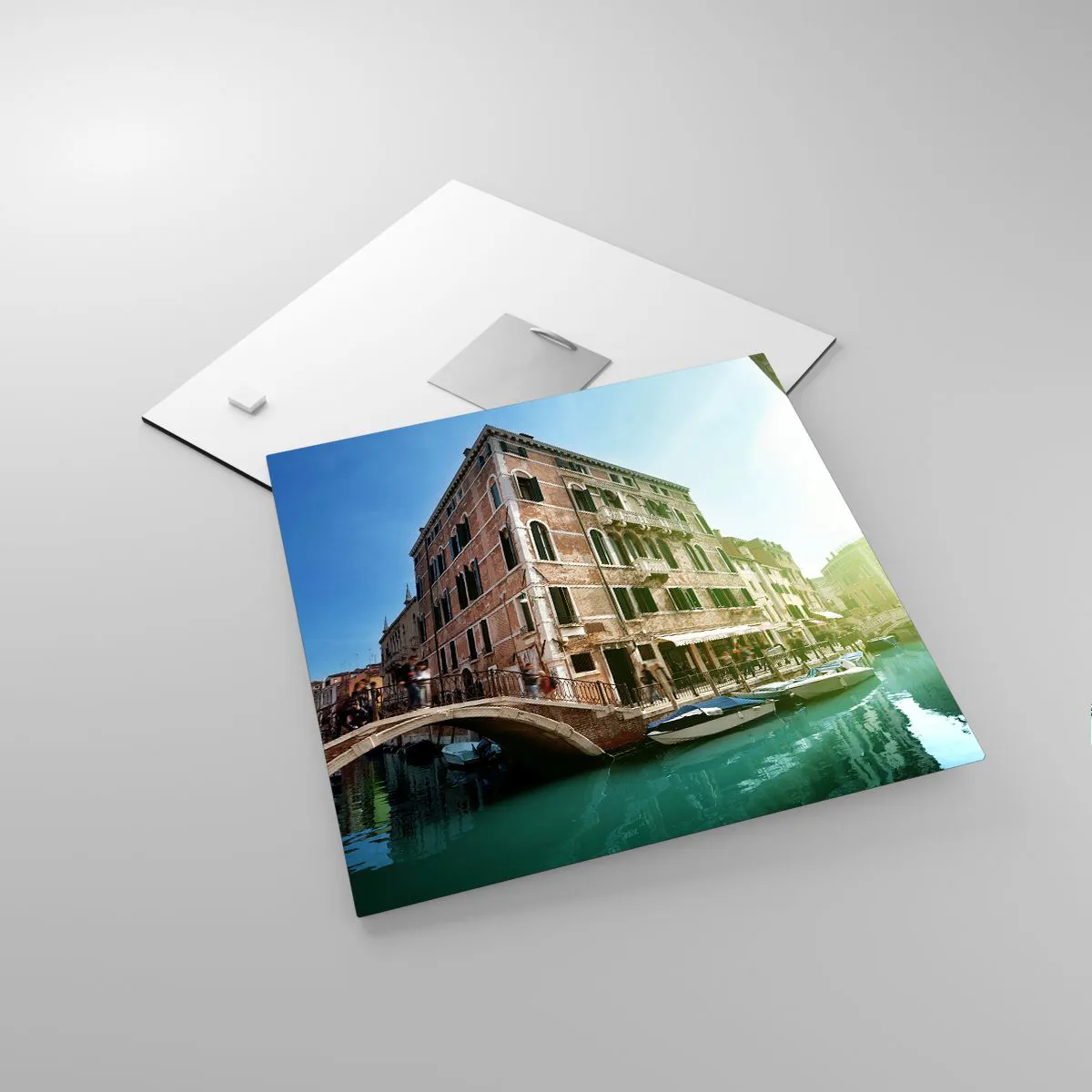 Glass picture - Venice - Amore Mio - 30x30 cm