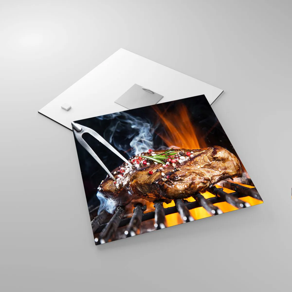 Obraz na skle - Šťavnaté a voňavé - 30x30 cm