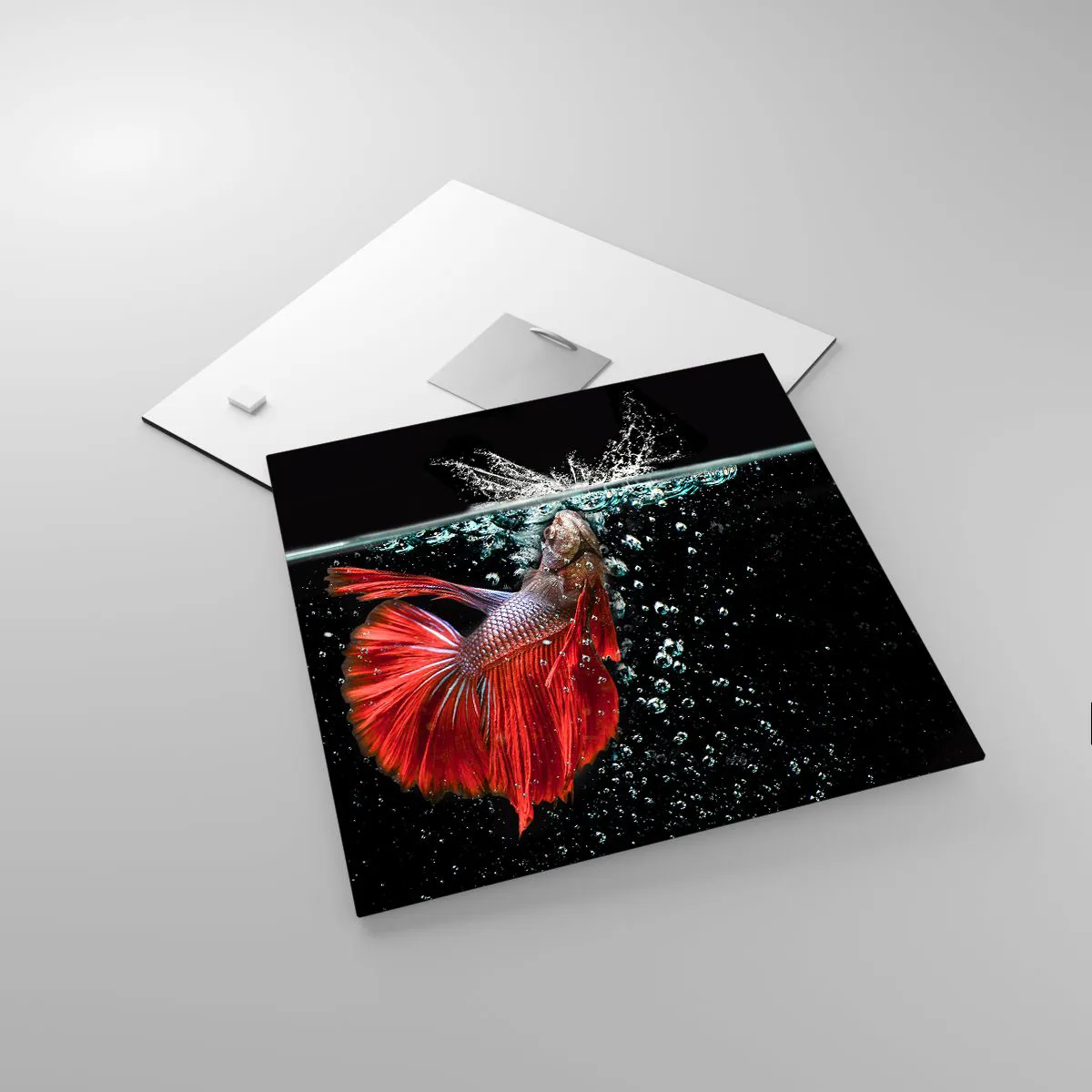 Glass picture - You Have Three Wishes - 30x30 cm