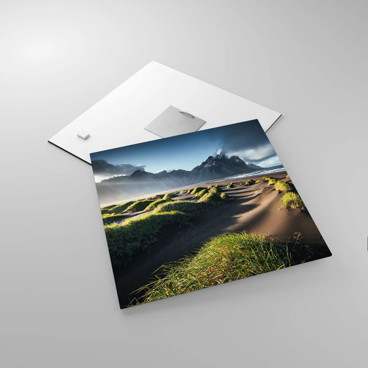 Impression sur verre - Image sur verre - Harmonie des éléments - 30x30 cm