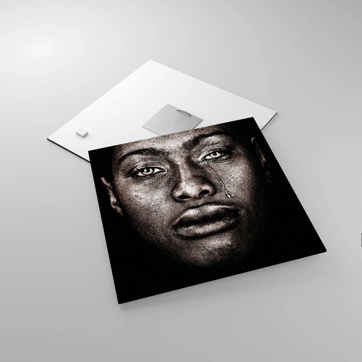 Glass picture - One Tear - 30x30 cm