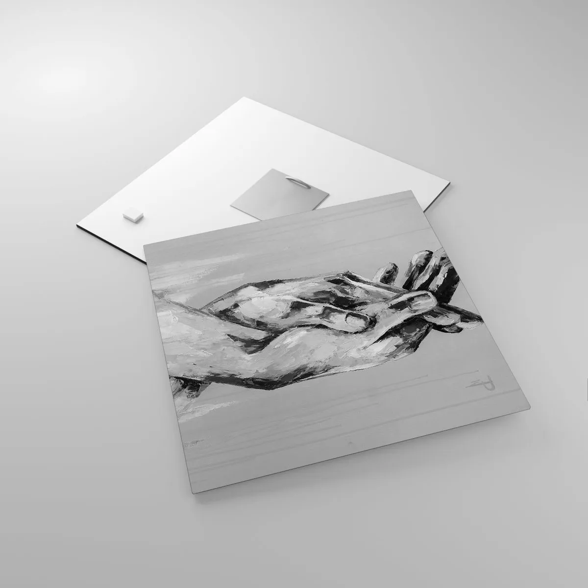 Glass picture - The Beginning… - 30x30 cm