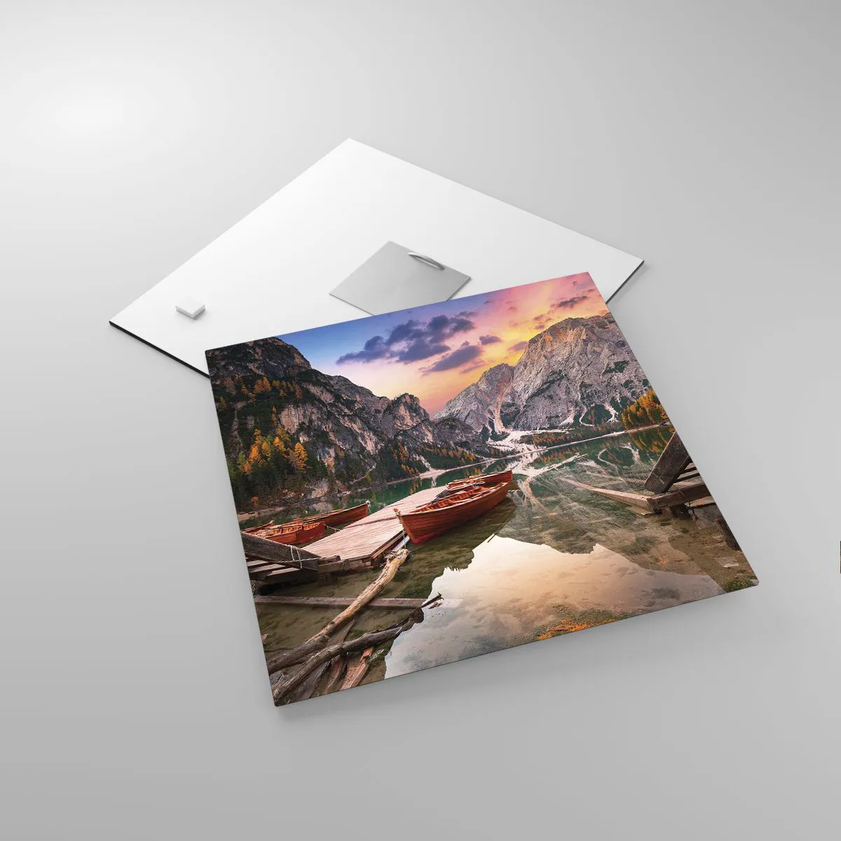 Üveg kép - A nap ígérete - 30x30 cm