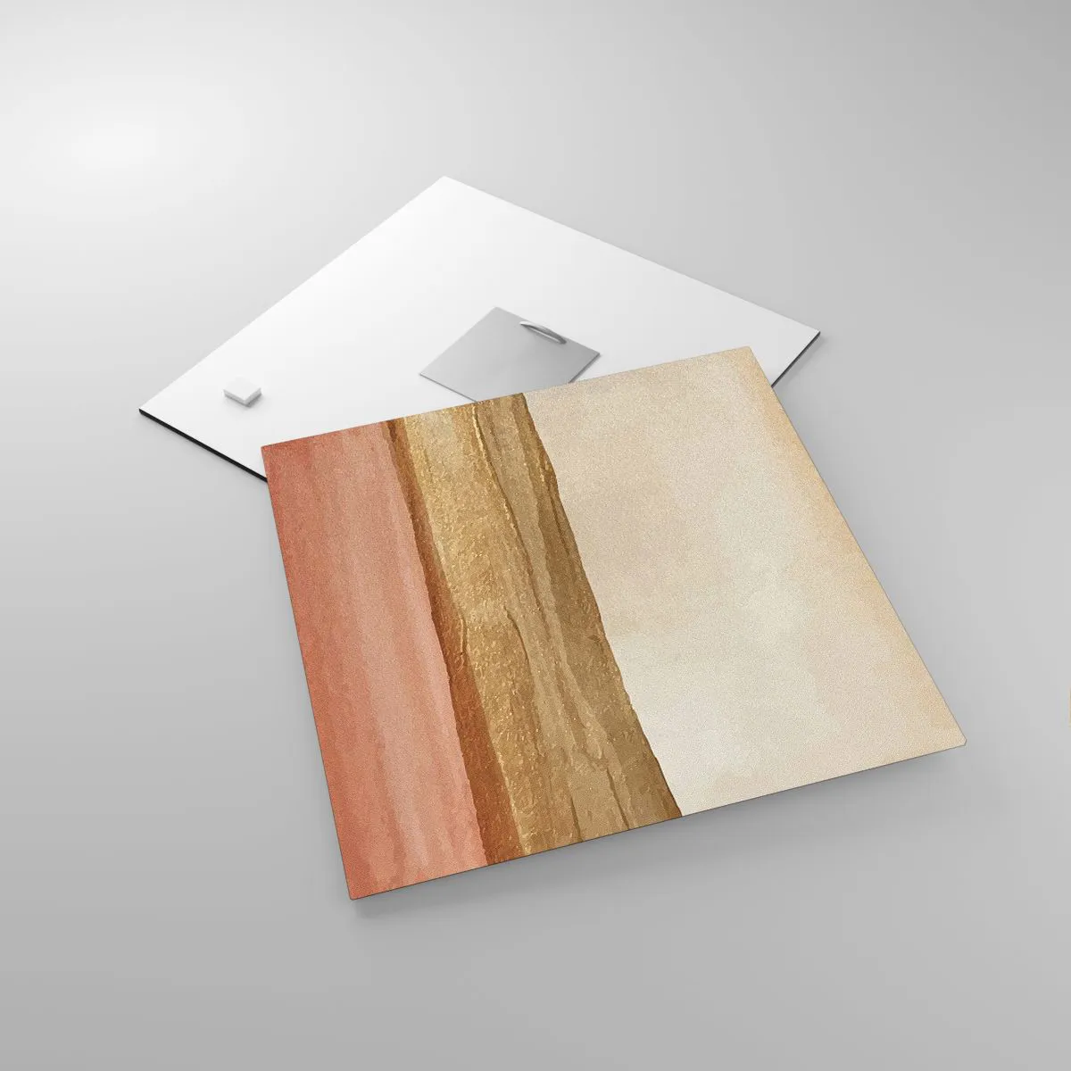 Impression sur verre - Image sur verre - Composition verticale - 30x30 cm