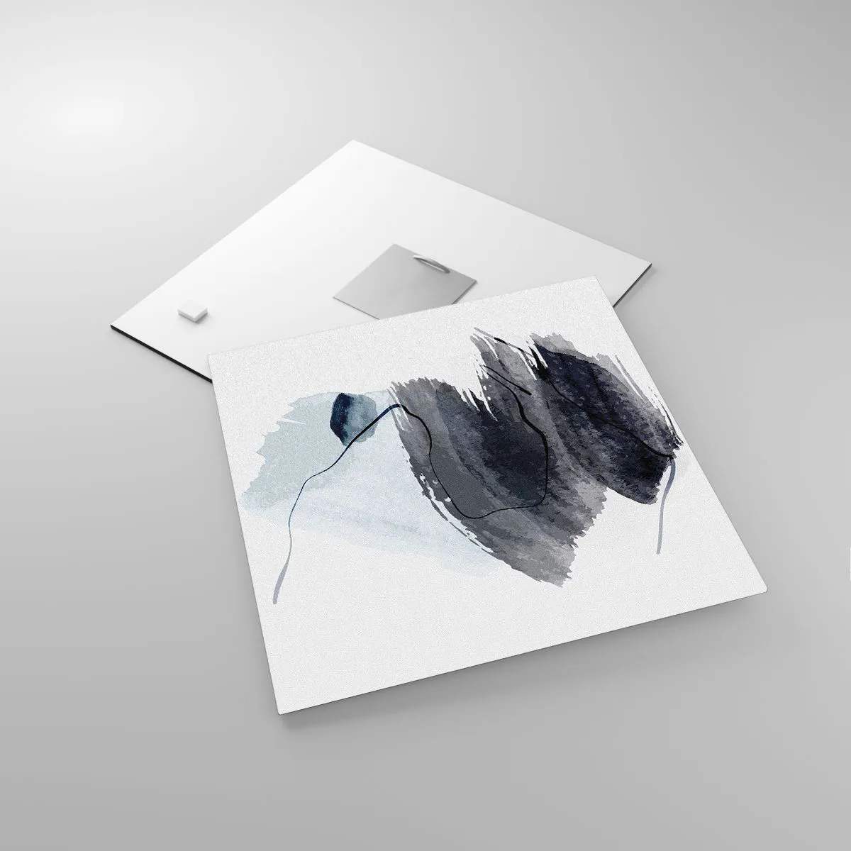 Obraz na skle - Intenzita a pohyb - 30x30 cm