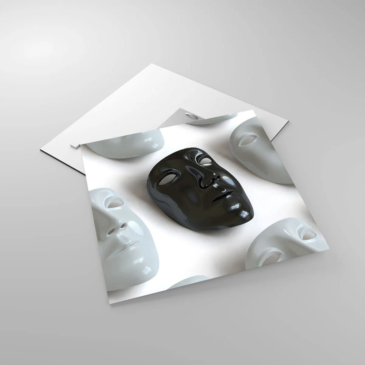 Glass picture - How to Stand Out? - 40x40 cm