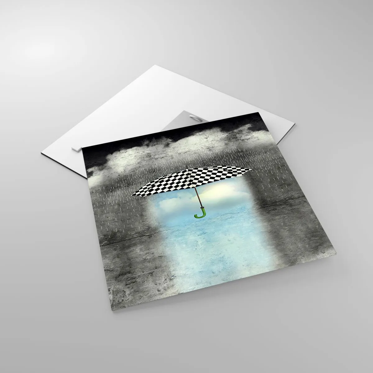 Impression sur verre - Image sur verre - Et pourtant c'est possible - 40x40 cm