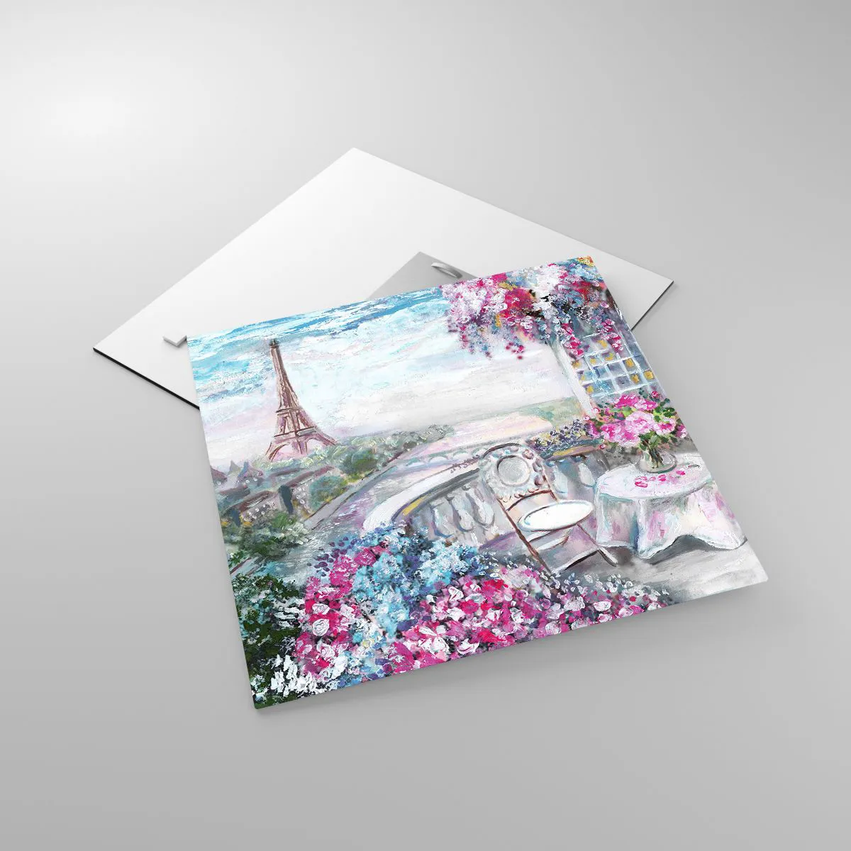 Obraz na szkle - Najpiękniej tu w maju - 40x40 cm