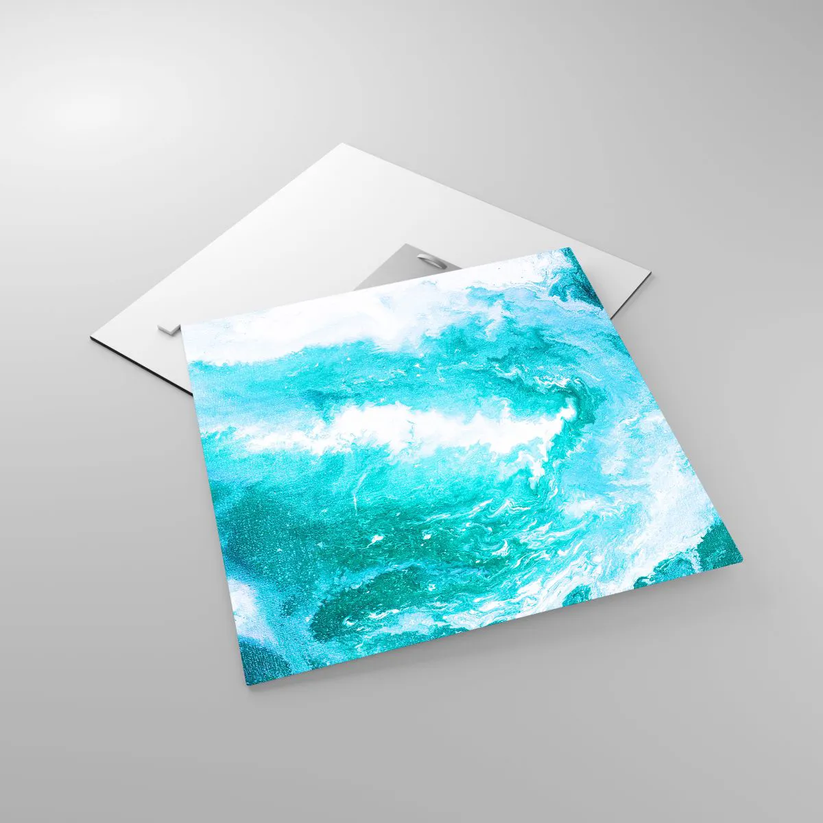 Tablou pe sticlă - În nucleul elementului - 40x40 cm