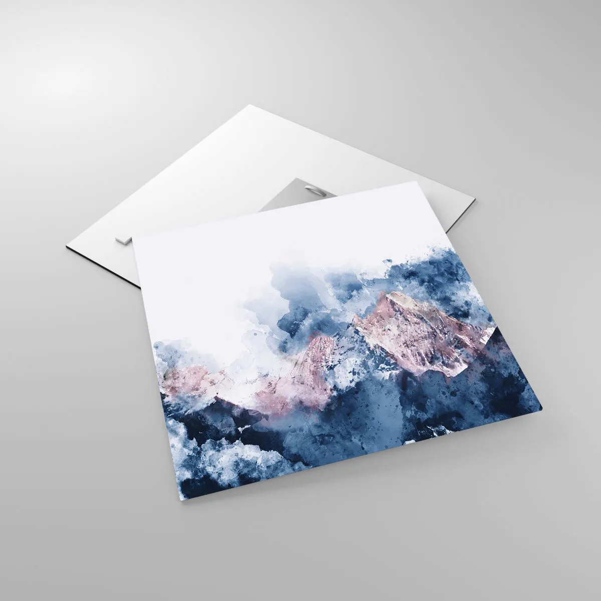 Quadro su vetro - Queste si che sono cime! - 40x40 cm