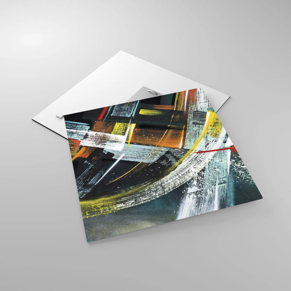 Üveg kép - A mozgás energiája - 40x40 cm