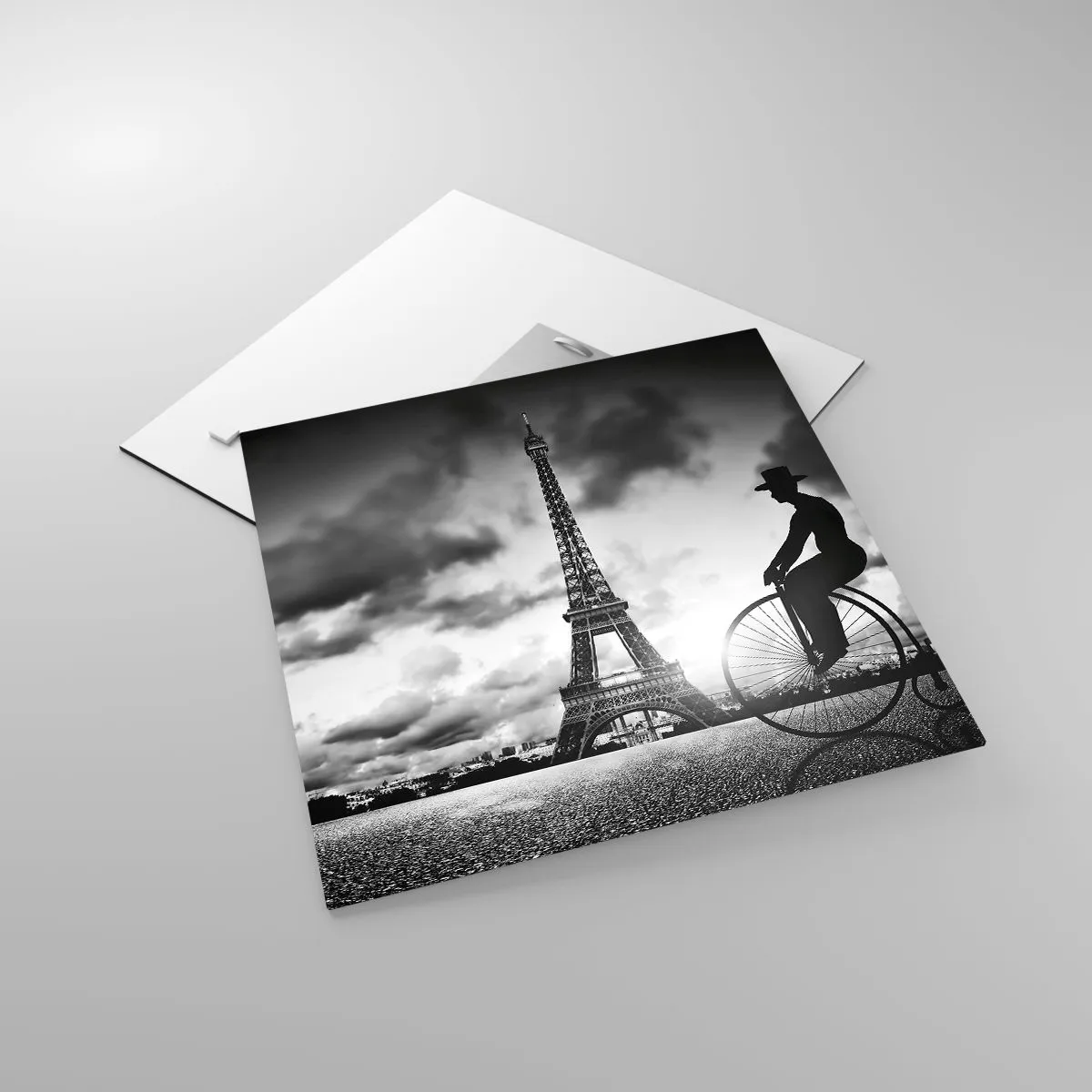 Glass picture - Longing for Belle Epoque - 40x40 cm