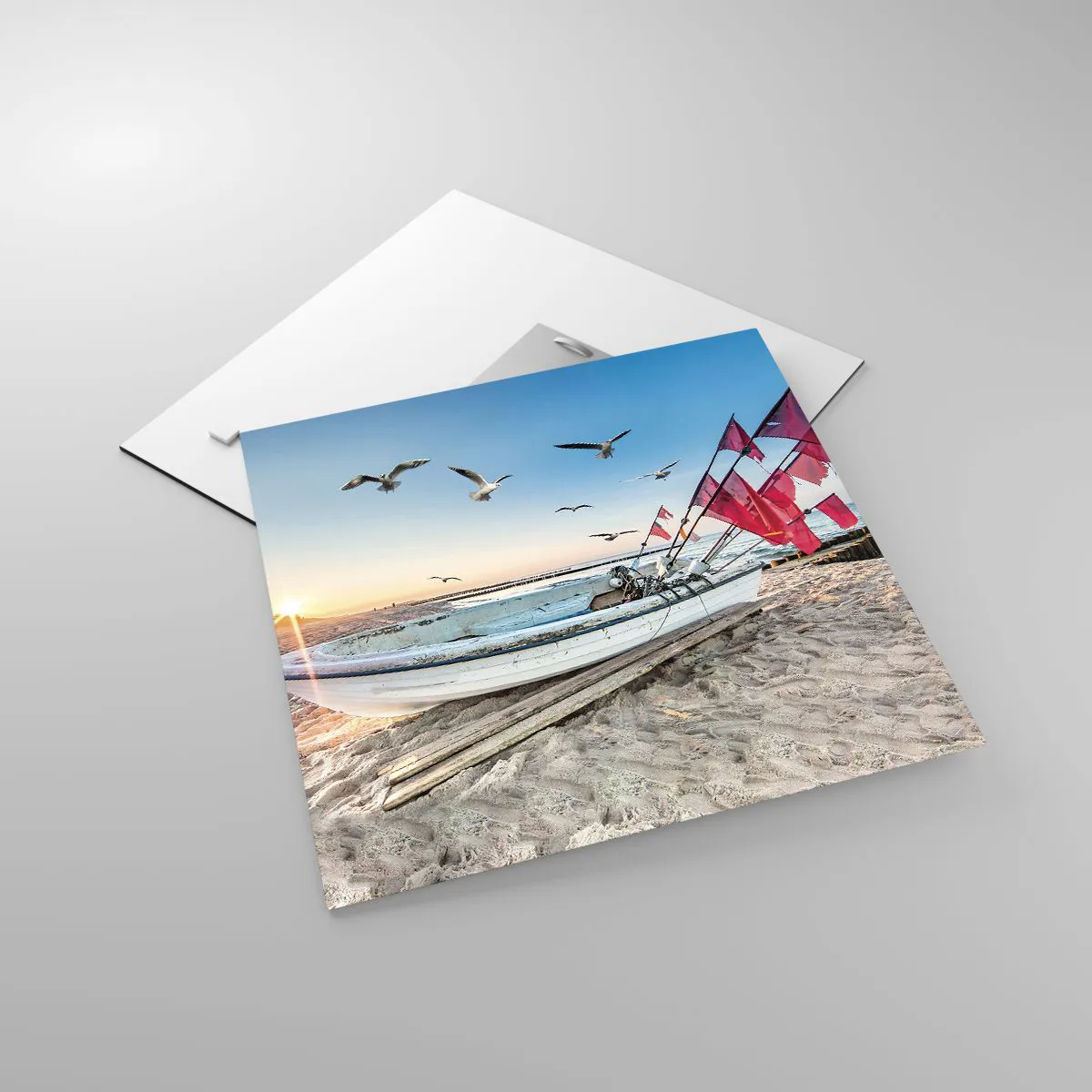 Impression sur verre - Image sur verre - Repos mérité - 40x40 cm