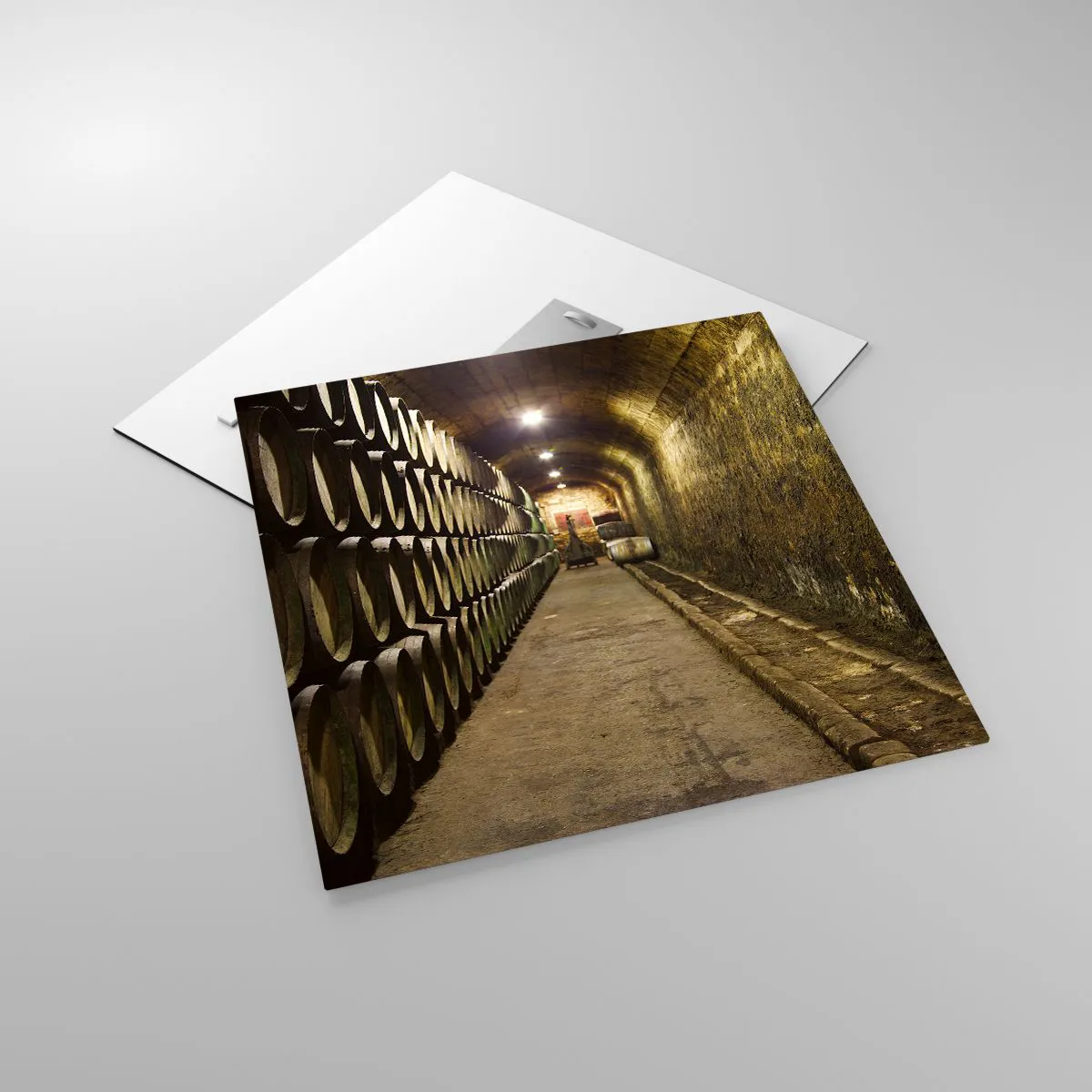 Obraz na skle - Je dobré si oddýchnuť - 50x50 cm