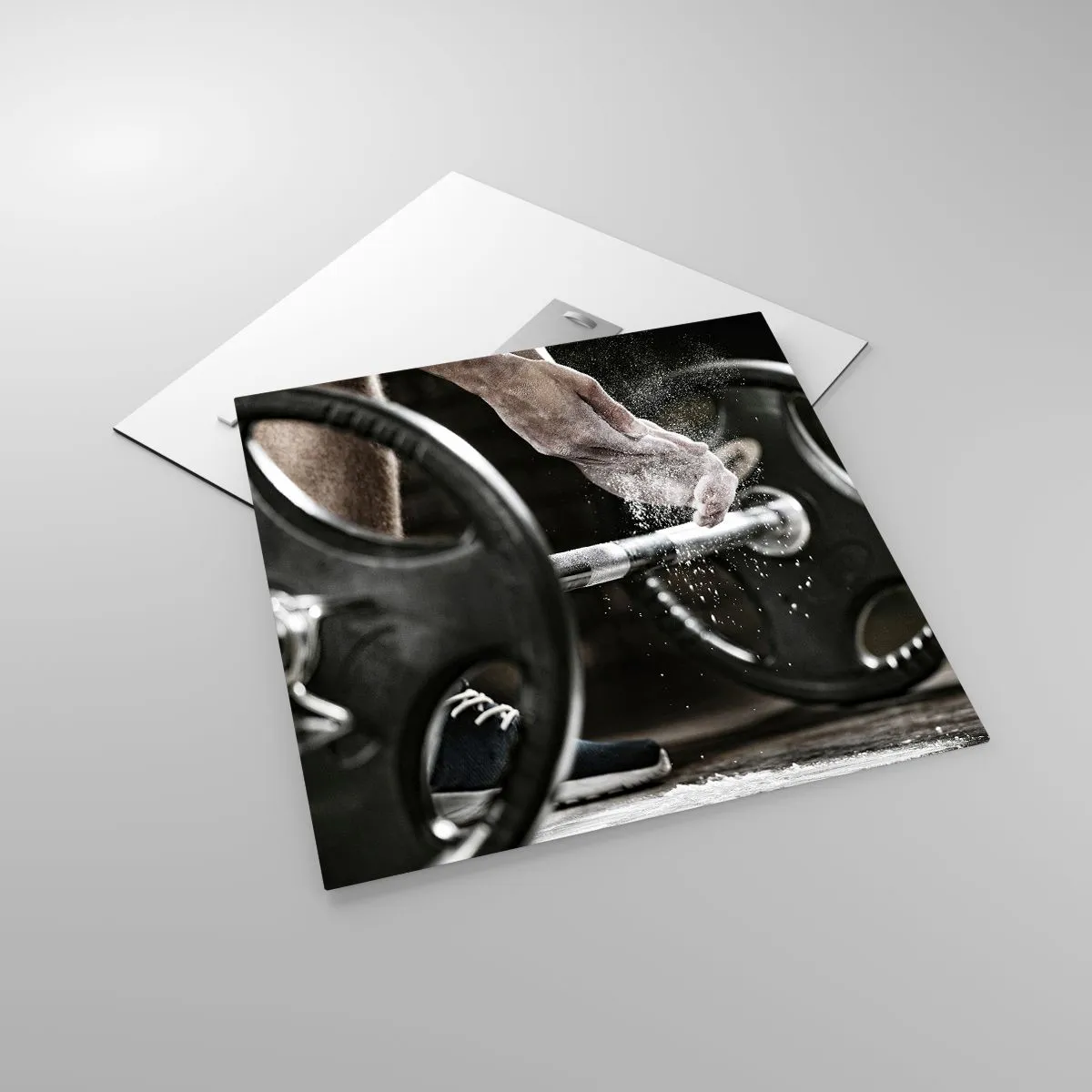 Impression sur verre - Image sur verre - Défi accepté! - 50x50 cm