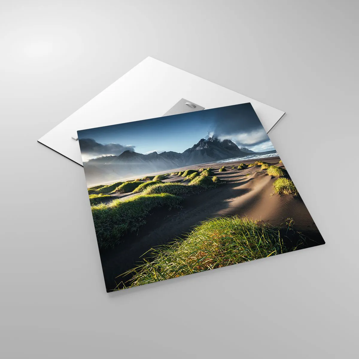 Obraz na szkle - Harmonia żywiołów - 50x50 cm