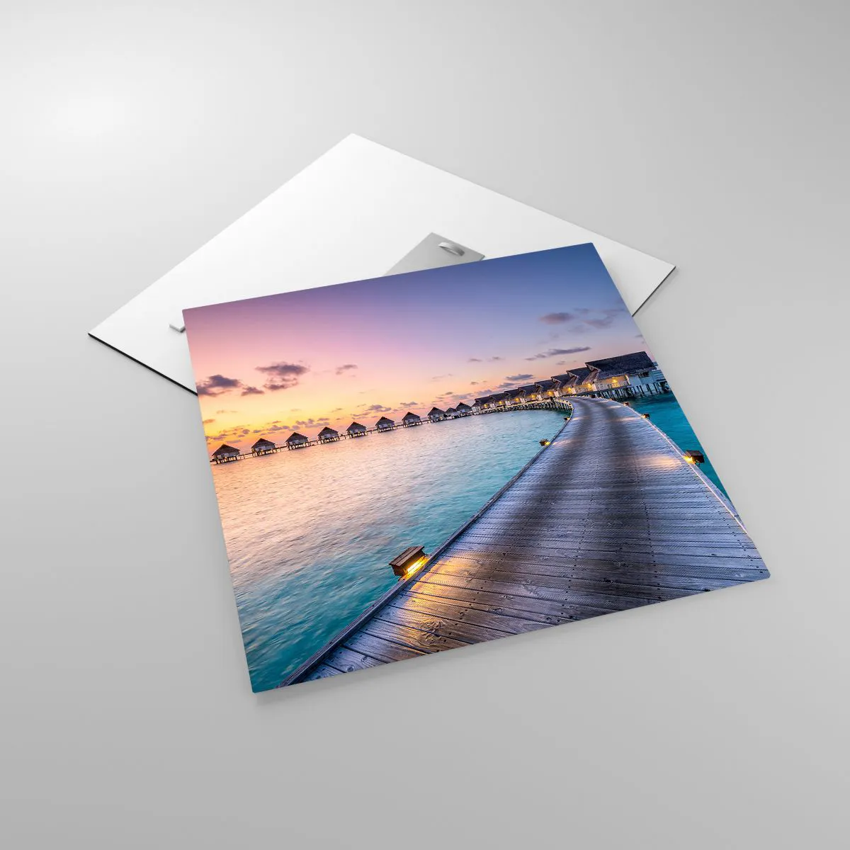 Obraz na szkle - Wakacje - powrót do źródeł - 50x50 cm