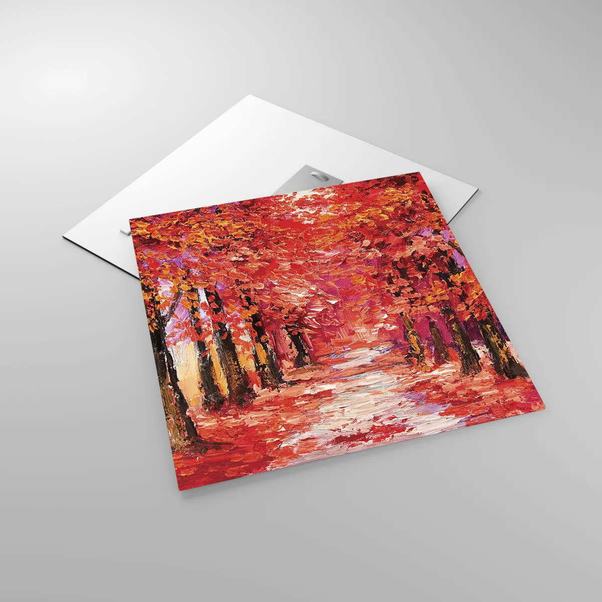 Impression sur verre - Image sur verre - Impression d'automne - 50x50 cm