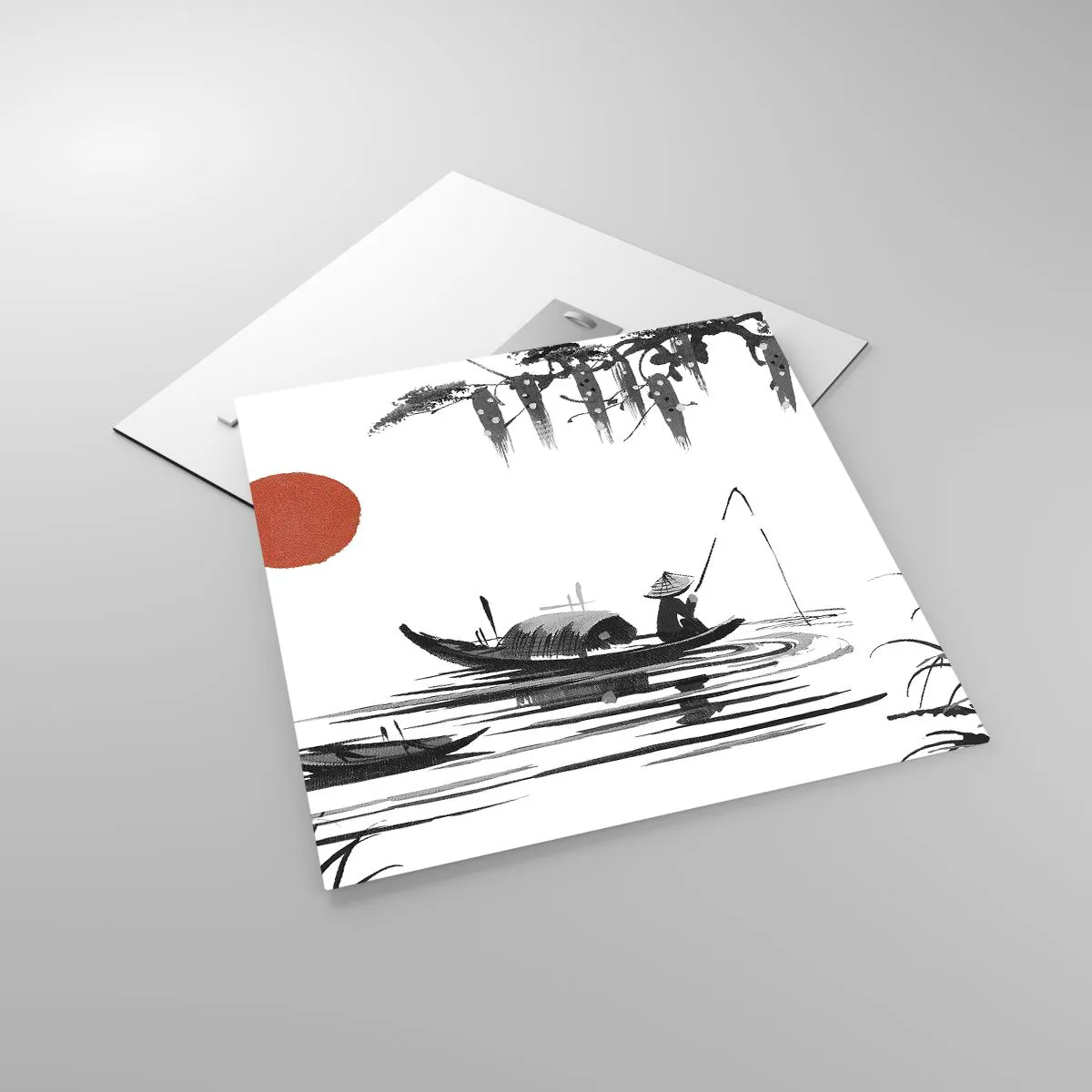 Impression sur verre - Image sur verre - Après-midi asiatique - 50x50 cm