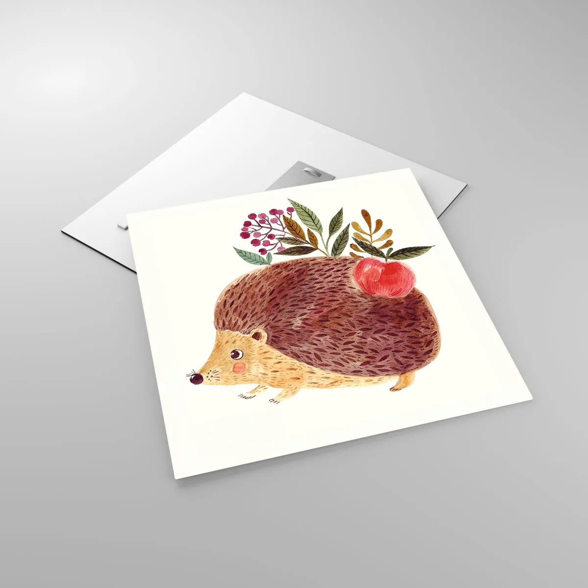 Obraz na szkle - I już mnie lubisz - 50x50 cm