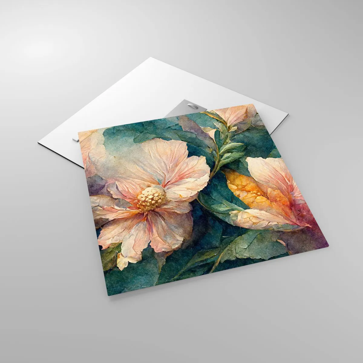 Quadro em vidro - Apenas sutileza - 50x50 cm