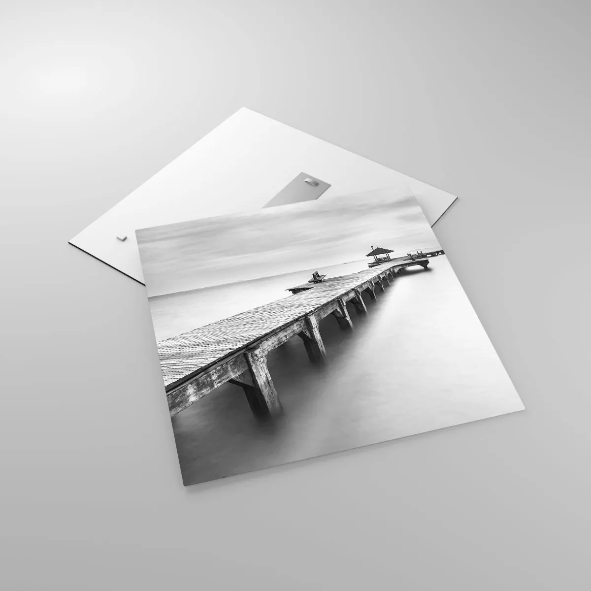 Impression sur verre - Image sur verre - À l'horizon - 60x60 cm