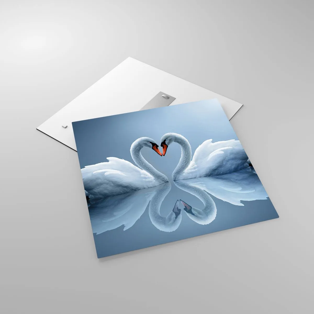 Tablou pe sticlă - Timp pentru dragoste - 60x60 cm